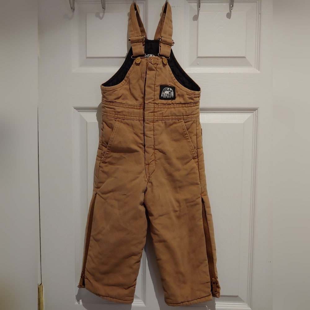 Polar King Toddler Insulated Bib Overalls XS 3/4T